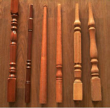 木工車床加工樣品
