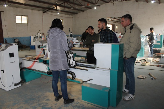 數控木工車床客戶